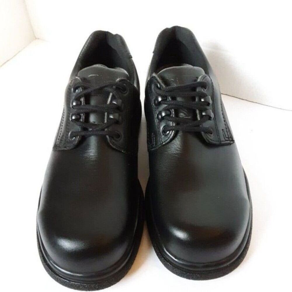 Red Wing Shoes 6618 Men's Size 7M Black Leather Steel Toe Oxford Shoes